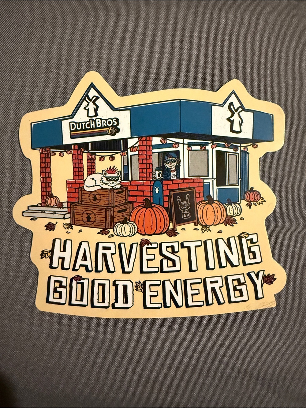 Dutch Bros Autumn Sticker